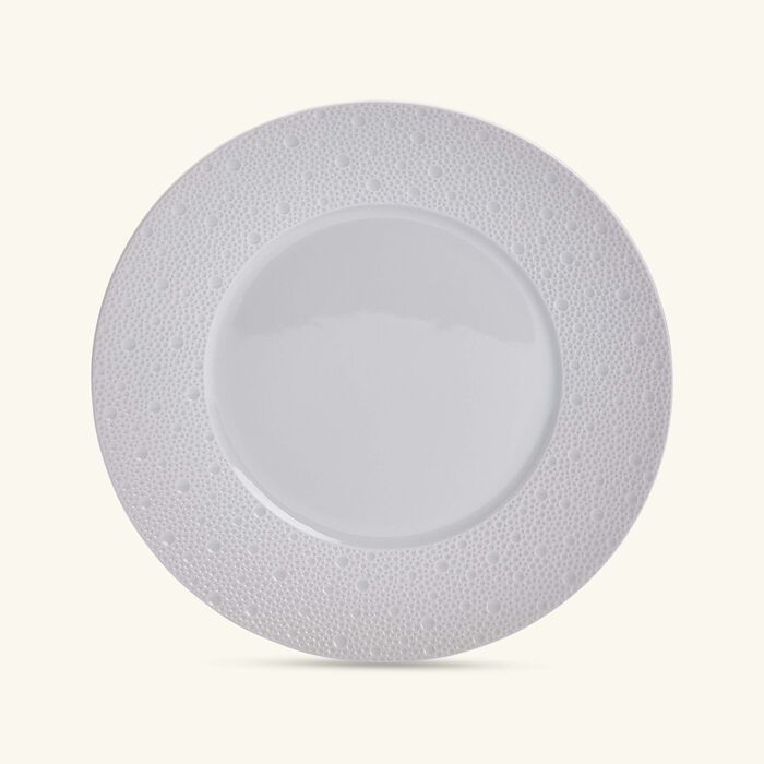 Ecume Dinner Plate Round White 26cm