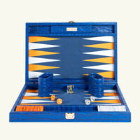 Alligator Backgammon Set Medium vido alligator backgammon set medium