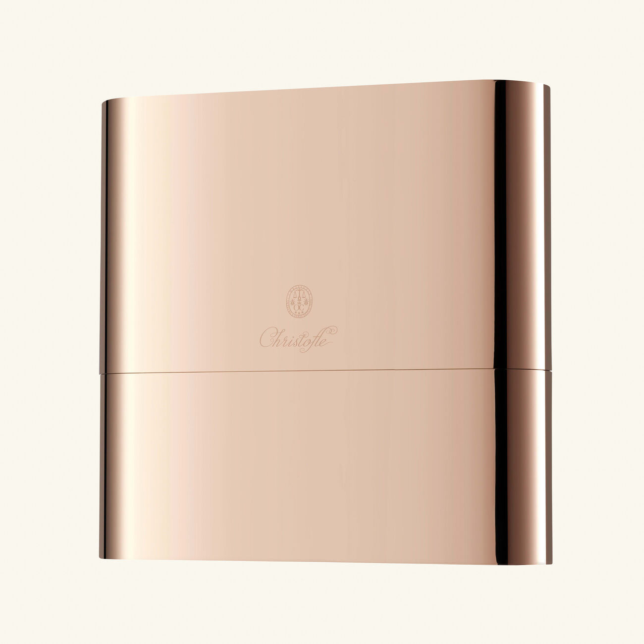 christofle concorde cutlery case brown