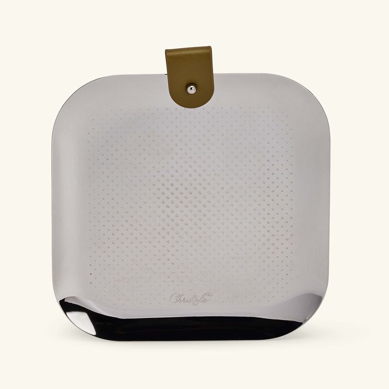 Club Trinket Tray Square Stainless Steel christofle club trinket tray square stainless steel