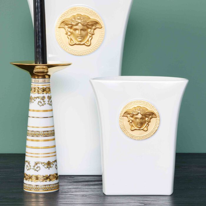 versace medusa madness vase small white