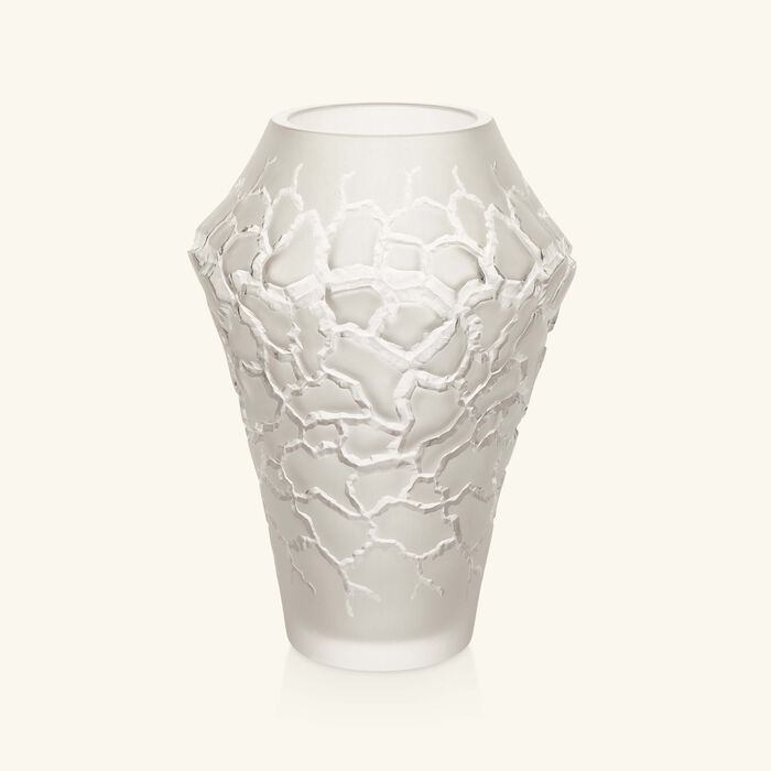 لاليك مزهرية تيرامينيرال كالديرا الدائرية الصغيرة الشفافة