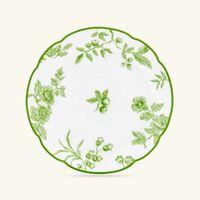 bernardaud albertine coffee cup   saucer green set of 2