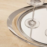 georg jensen cobra serving tray oval clear
