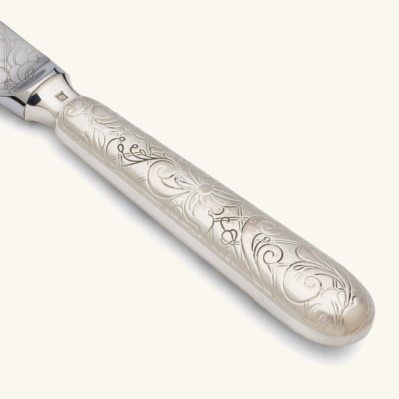 christofle jardin d eden dinner knife silver plated