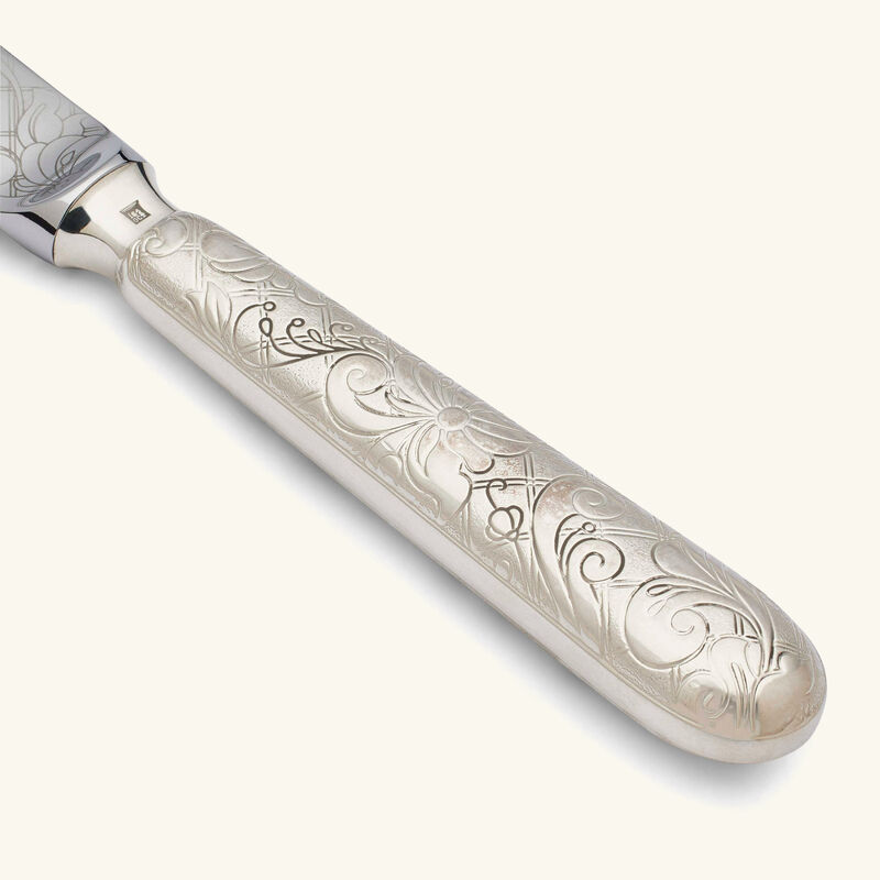 christofle jardin d eden dinner knife silver plated