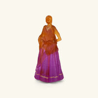 daum rani padmini paul beckrich figurine limited edition orange