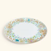 bernardaud feerie michael cailloux tart platter round pink 32cm