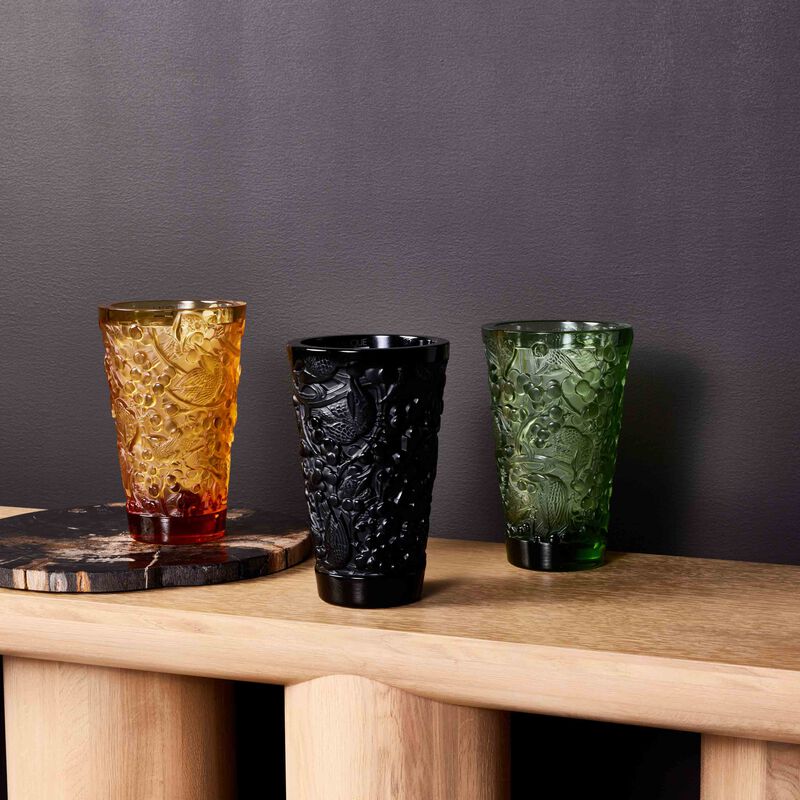 لاليك مزهرية ميرل إيه ريزان صغيرة خضراء