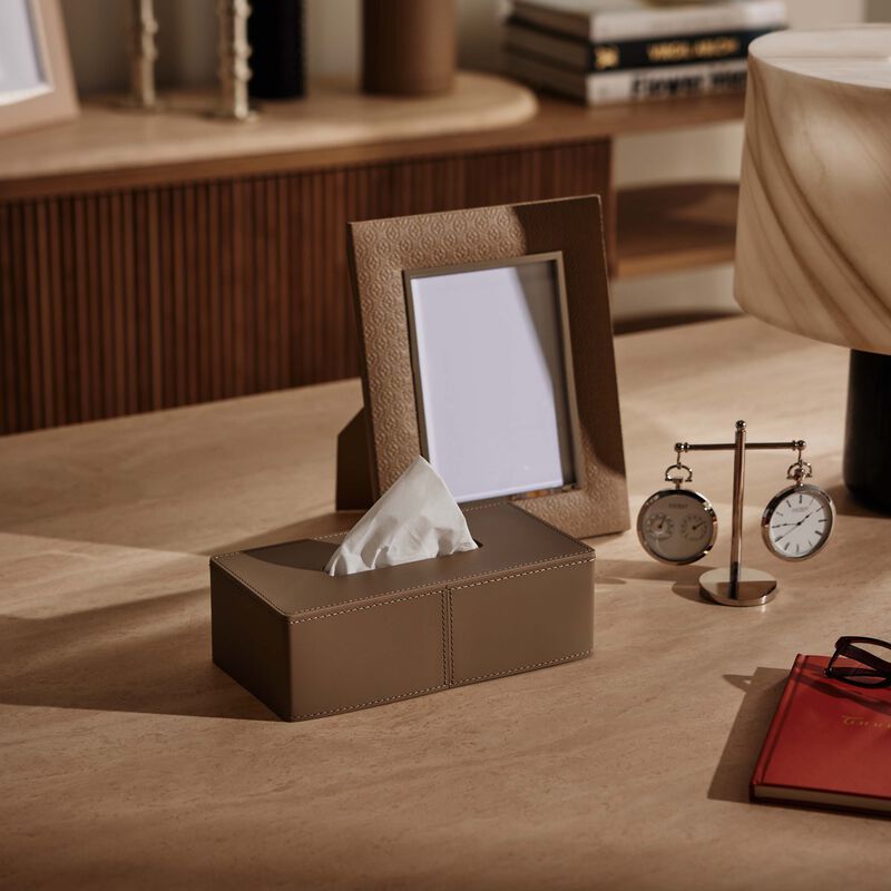 Narciso Rectangular Tissue Box Brown giobagnara narciso rectangular tissue box brown