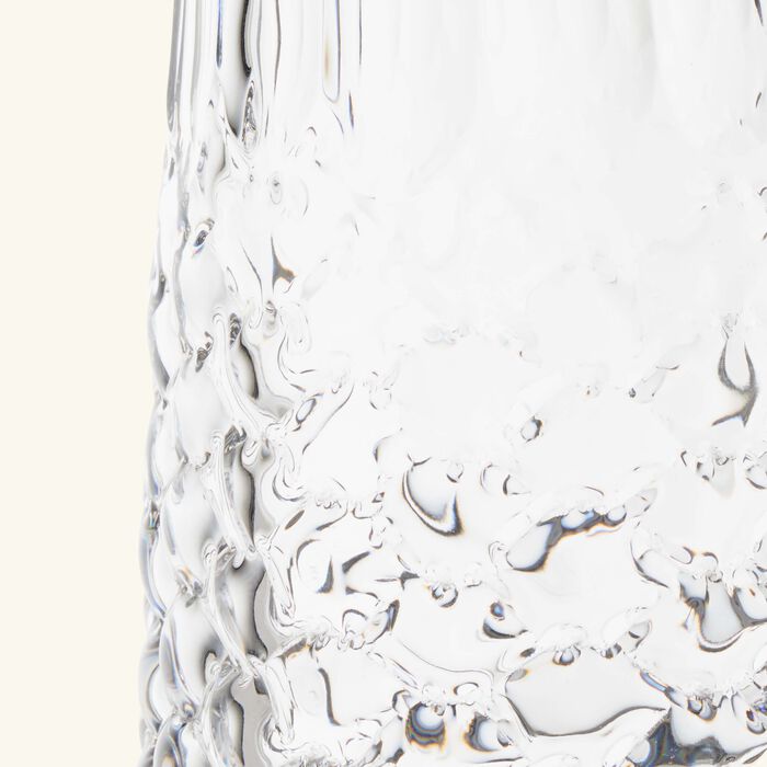 ماريو تشيوني مزهرية ايليفانتس ويسبر شفافة بحجم كبير