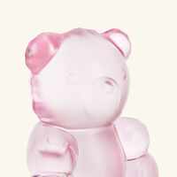 Teddy Air Sculpture Small Pink lalique teddy air sculpture small pink