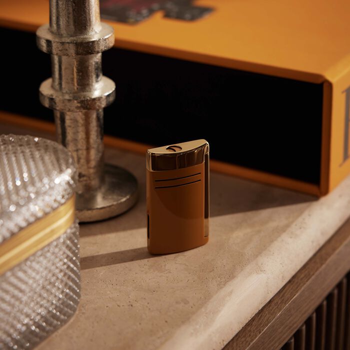 st dupont maxijet lighter yellow