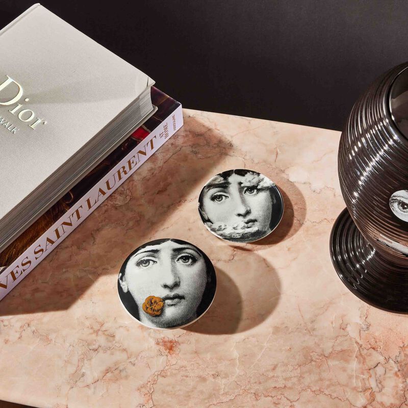 Tema e Variazioni no.137 Round Box Gold fornasetti tema e variazioni no 137 round box gold
