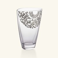 dimlaj qamar vase medium clear