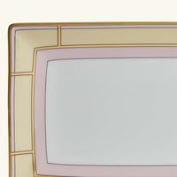 ginori 1735 diva serving platter rectangluar yellow 29cm