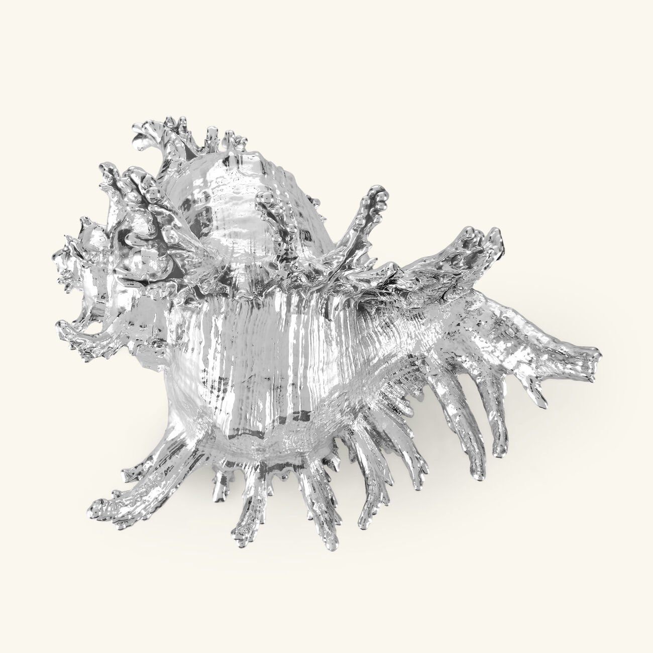 buccellati mures ramosus shell figurine small silver