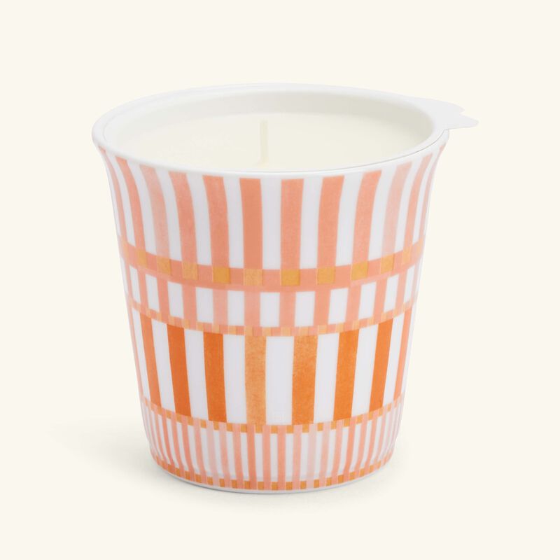 Terra Rosa Tumbler with Candle bernardaud terra rosa tumbler with candle