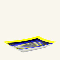 فورناسيتي منفضة مانو مستطيلة صغيرة سوداء