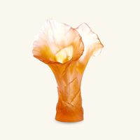 Arum Rose Vase Large Pink daum arum rose vase large pink