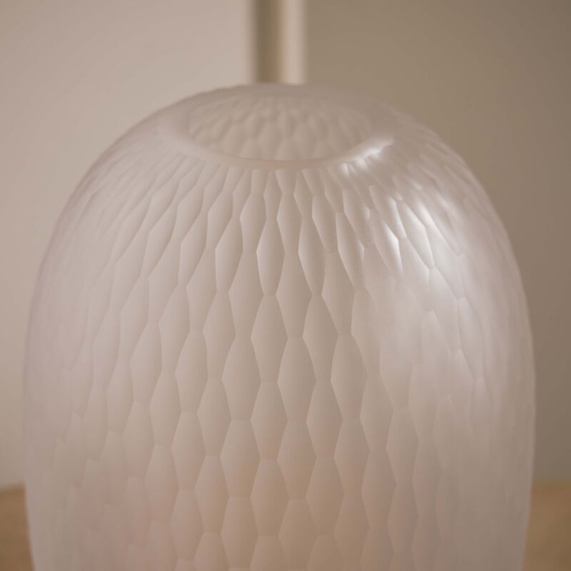 ruckl metamorphosis vase round large clear