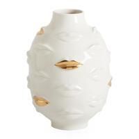 Gilded Gala Round Vase, small