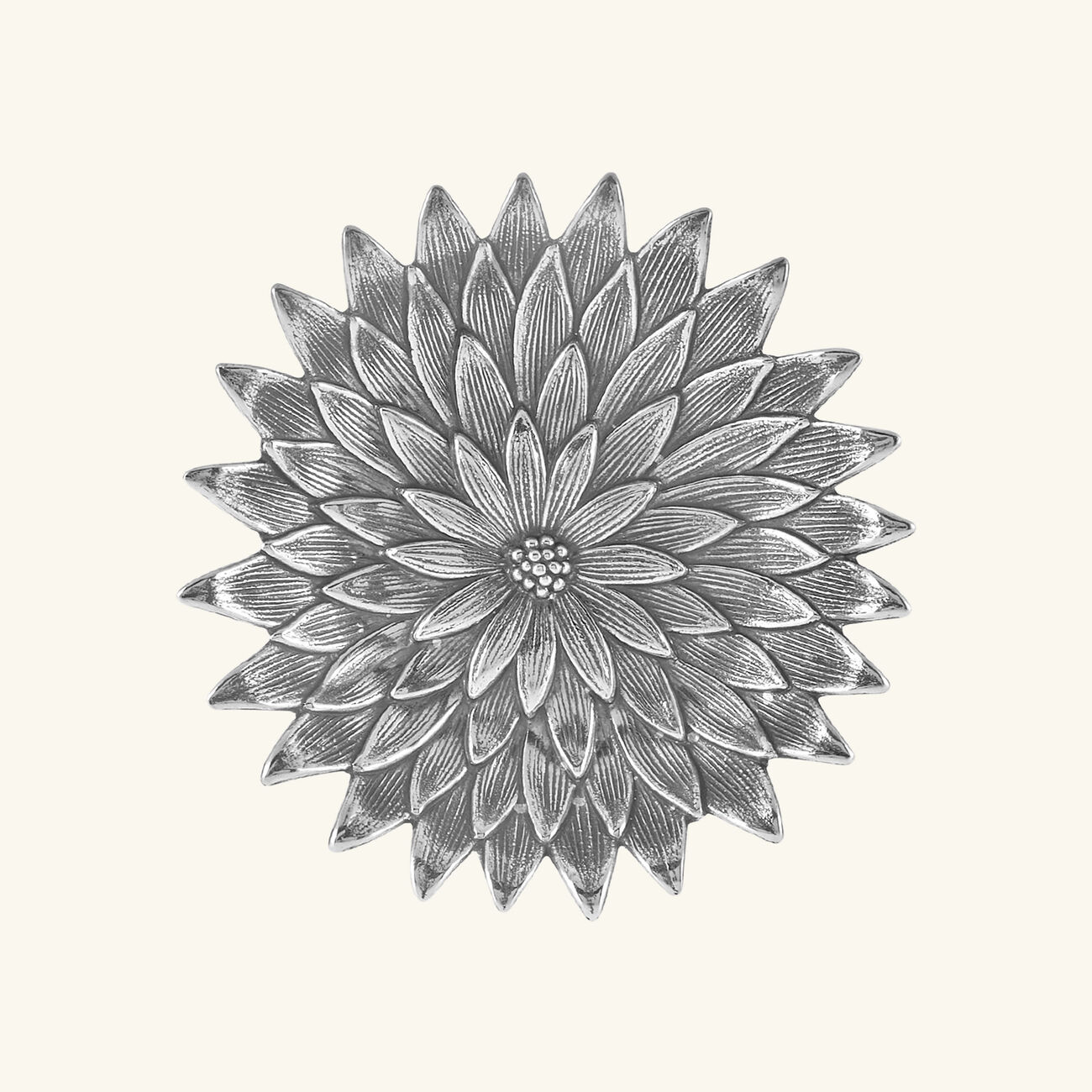 buccellati anemone flower bowl small silver