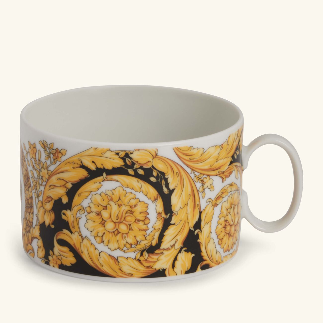 Barocco 92 Tea Cup & Saucer versace barocco 92 tea cup saucer