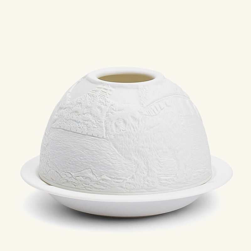 L'Année Du Chien Lithophanie bernardaud l ann e du chien lithophanie