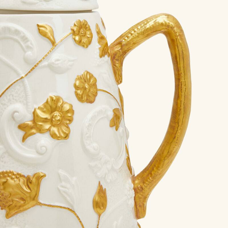 Taormina Coffee & Tea Pot Gold villari taormina coffee tea pot gold