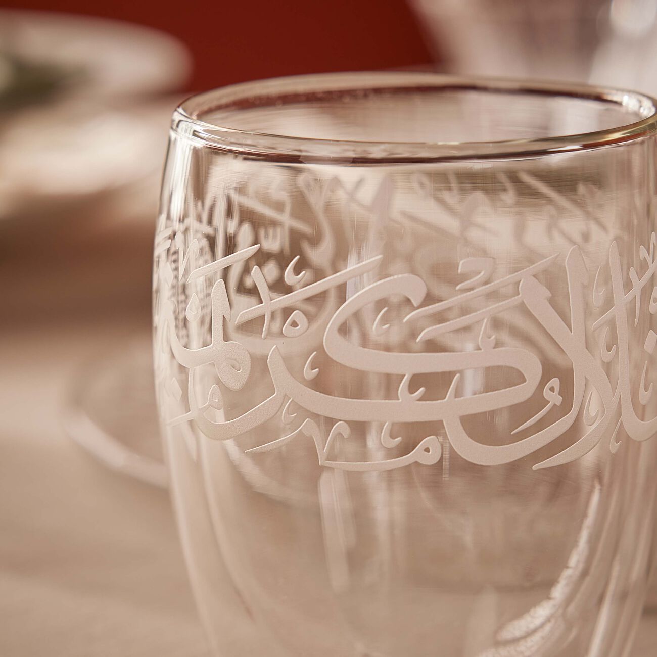 dimlaj thuluth short tumbler clear set of 3