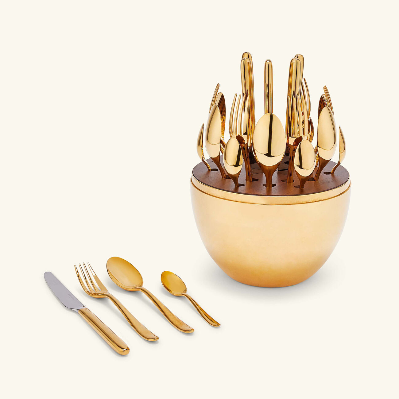 christofle mood set gold