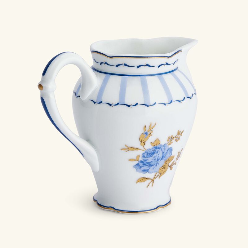 bernardaud brocante milk pitcher blue