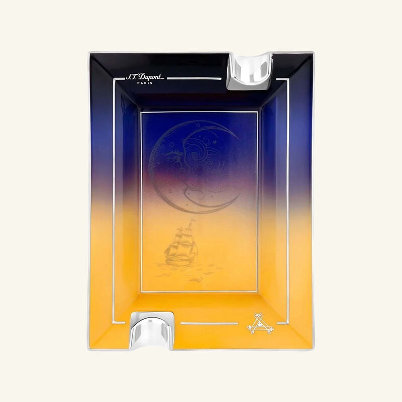 Montecristo La Nuit Ashtray Rectangular Mini st dupont montecristo la nuit ashtray rectangular mini