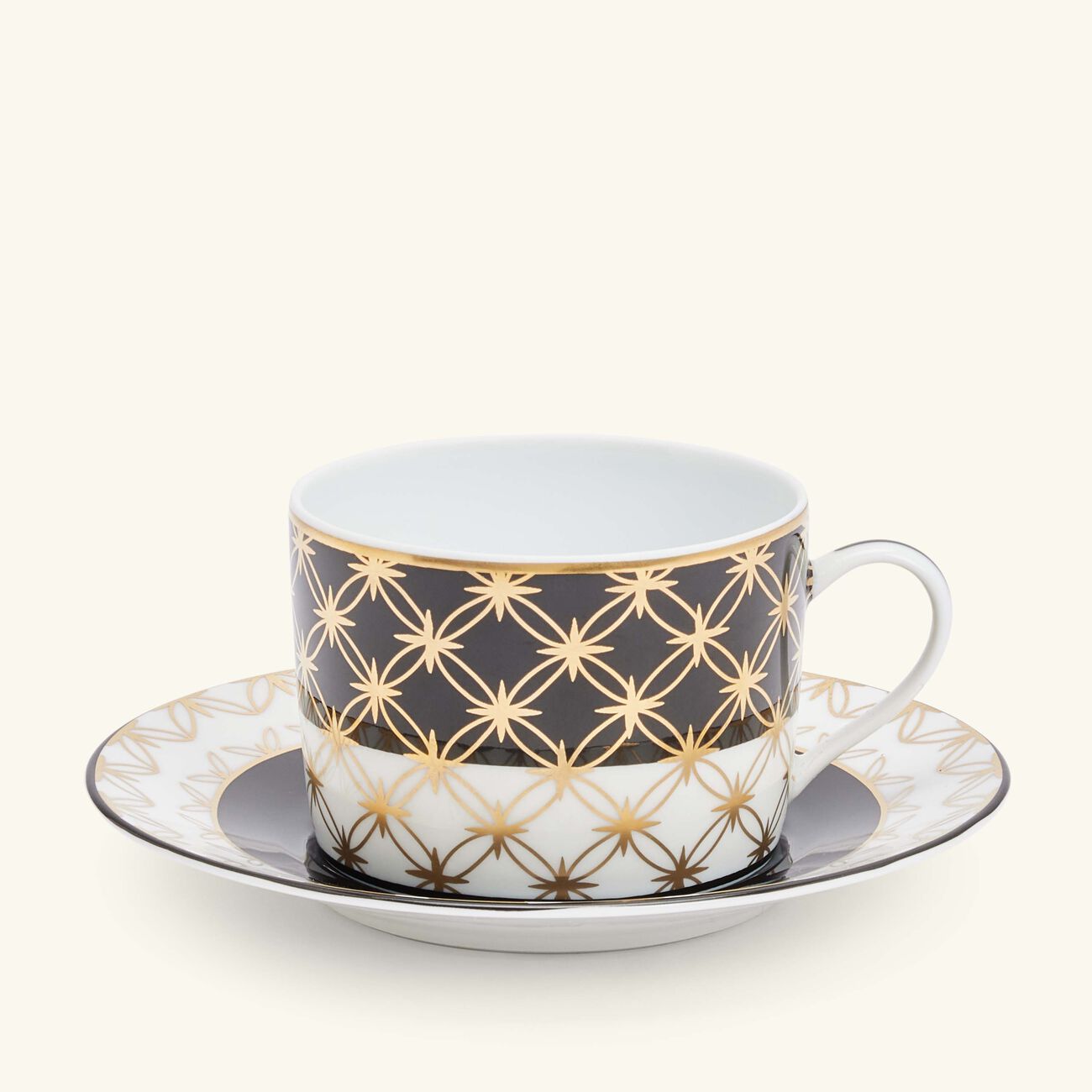 pinto paris kyoto tea cup and saucer gold