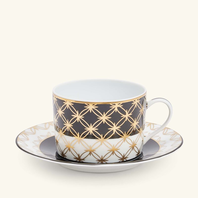 pinto paris kyoto tea cup and saucer gold
