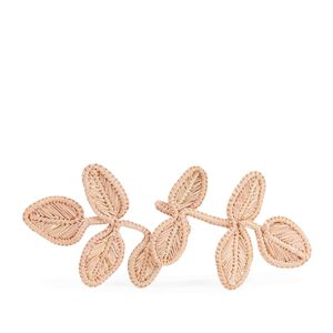 Pink Stromanthe Straw Napkin Ring, medium