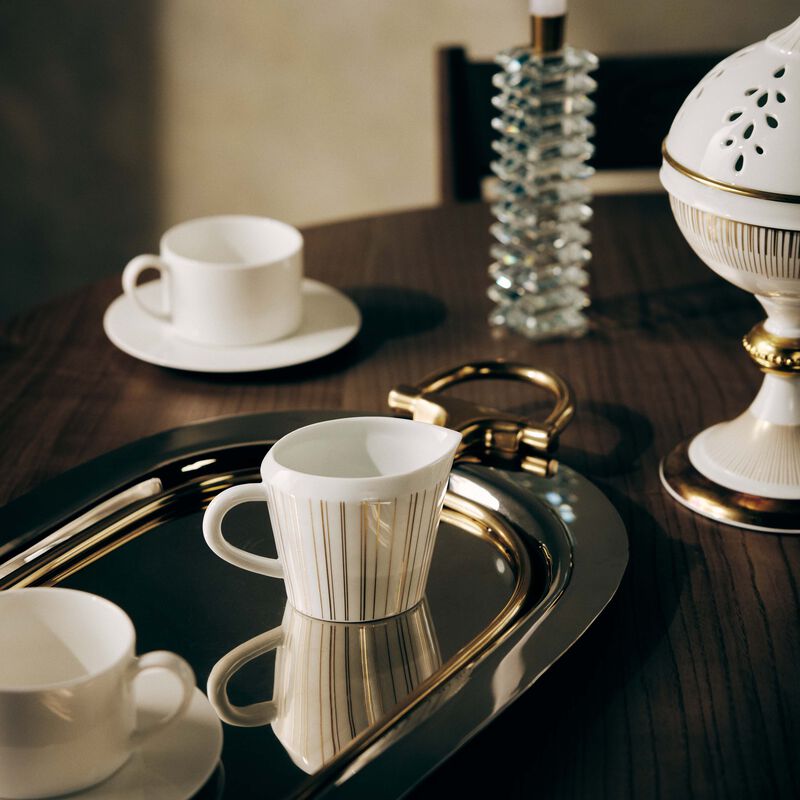 bernardaud sol milk pitcher gold