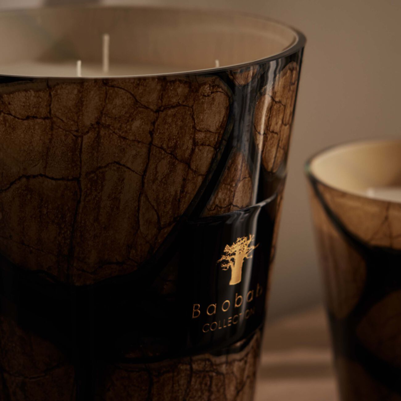 baobab collection stones lazuli candle max 24