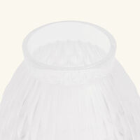 lalique plumes vase mini clear