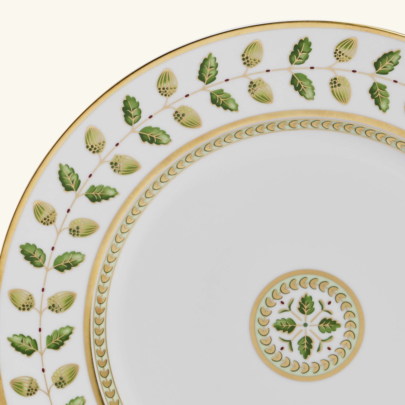 Constance Dinner Plate Round Green 26cm bernardaud constance dinner plate round green 26cm