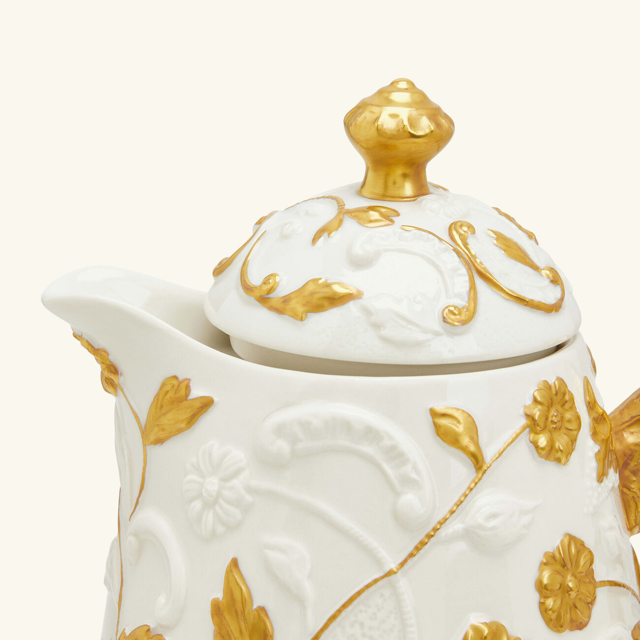 Taormina Coffee & Tea Pot Gold villari taormina coffee tea pot gold