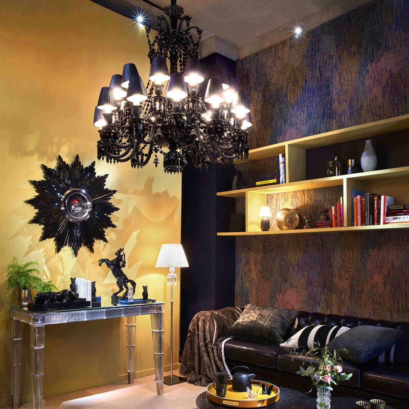 baccarat z nith chandelier black