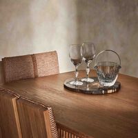 Massena Ice Bucket Clear baccarat massena ice bucket clear