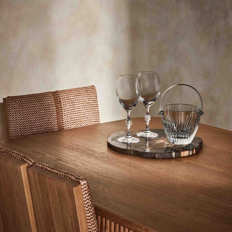 Massena Ice Bucket Clear baccarat massena ice bucket clear