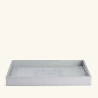 Shafa Serving Tray Rectangular Silver 40x27cm dimlaj shafa serving tray rectangular silver 40x27cm