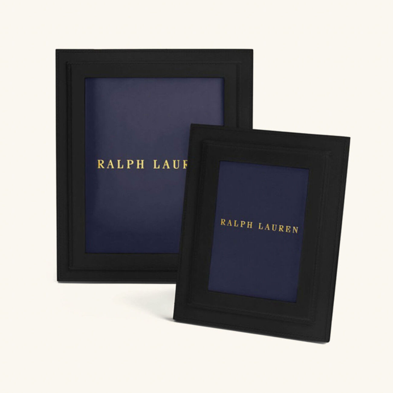 ralph lauren home brennan picture frame large black 20x25cm