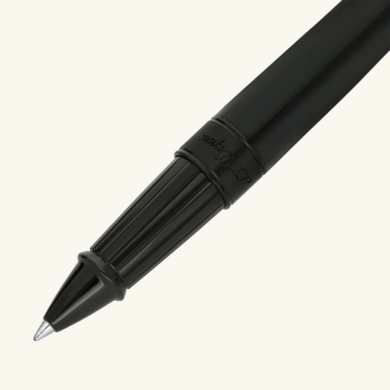 Line D Eternity Memento Mori Rollerball Pen Black st dupont line d eternity memento mori rollerball pen black