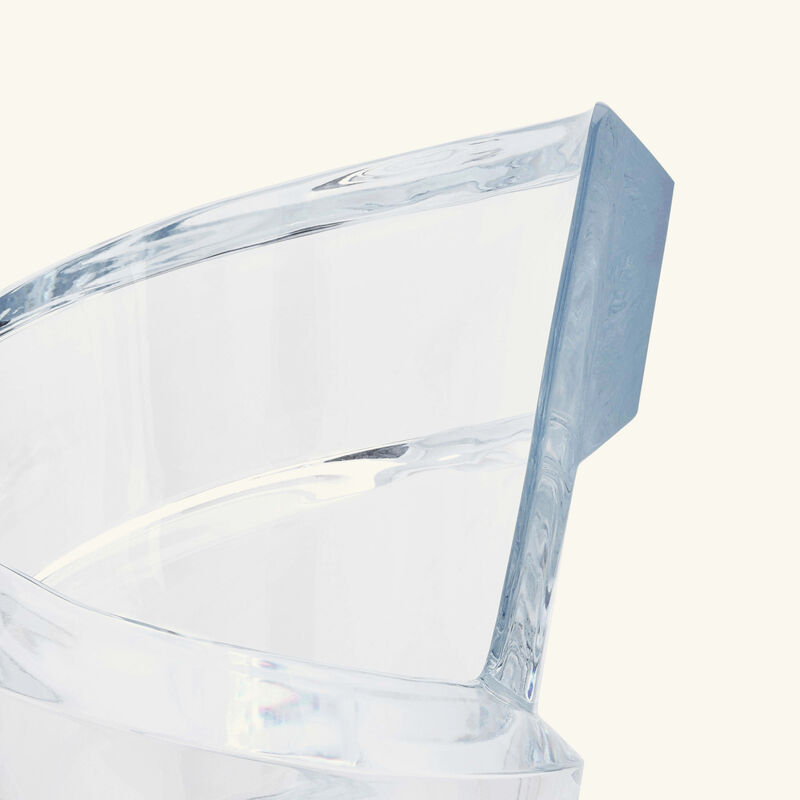 باكارا مزهرية سبايرال متوسطة شفافة