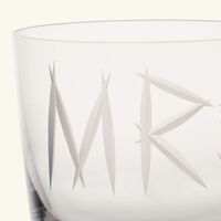 ABC MRS Drinking Glass Clear ruckl abc mrs drinking glass clear